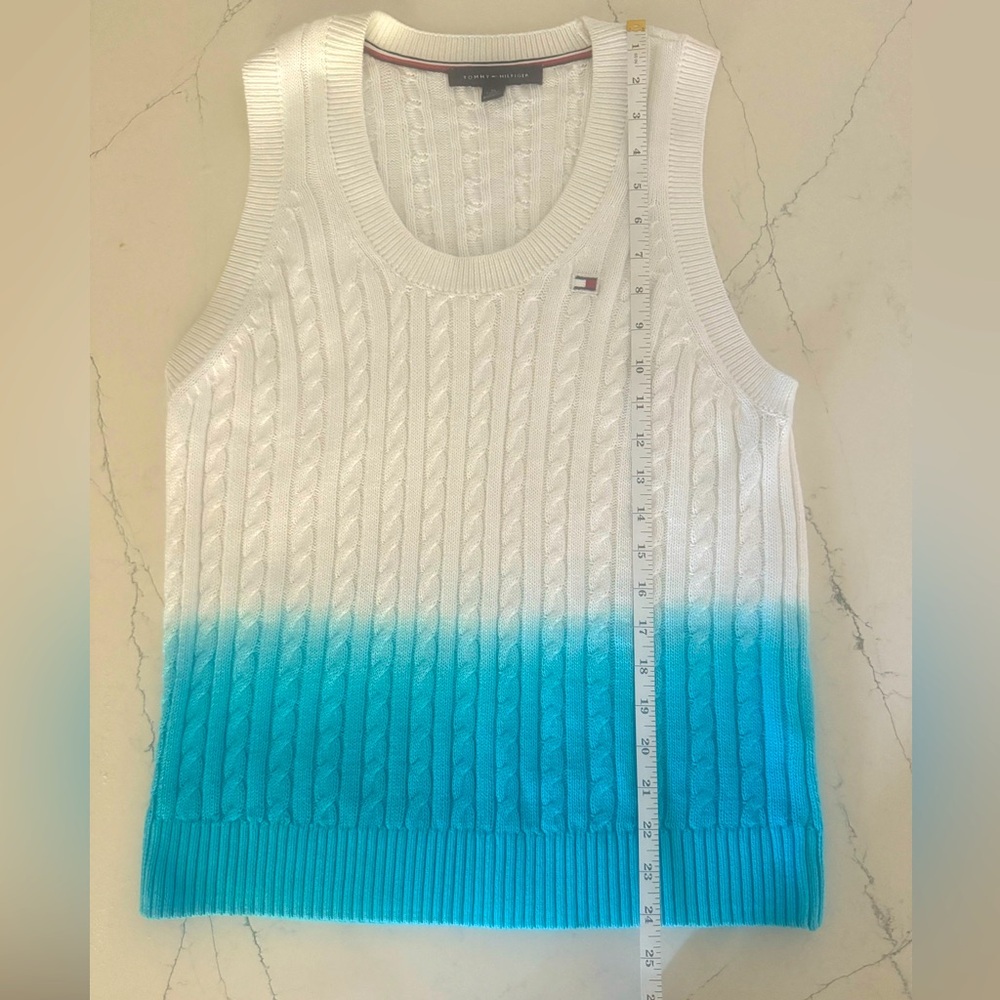 Tommy Hilfiger extra large knit tank top - Picture 6 of 6